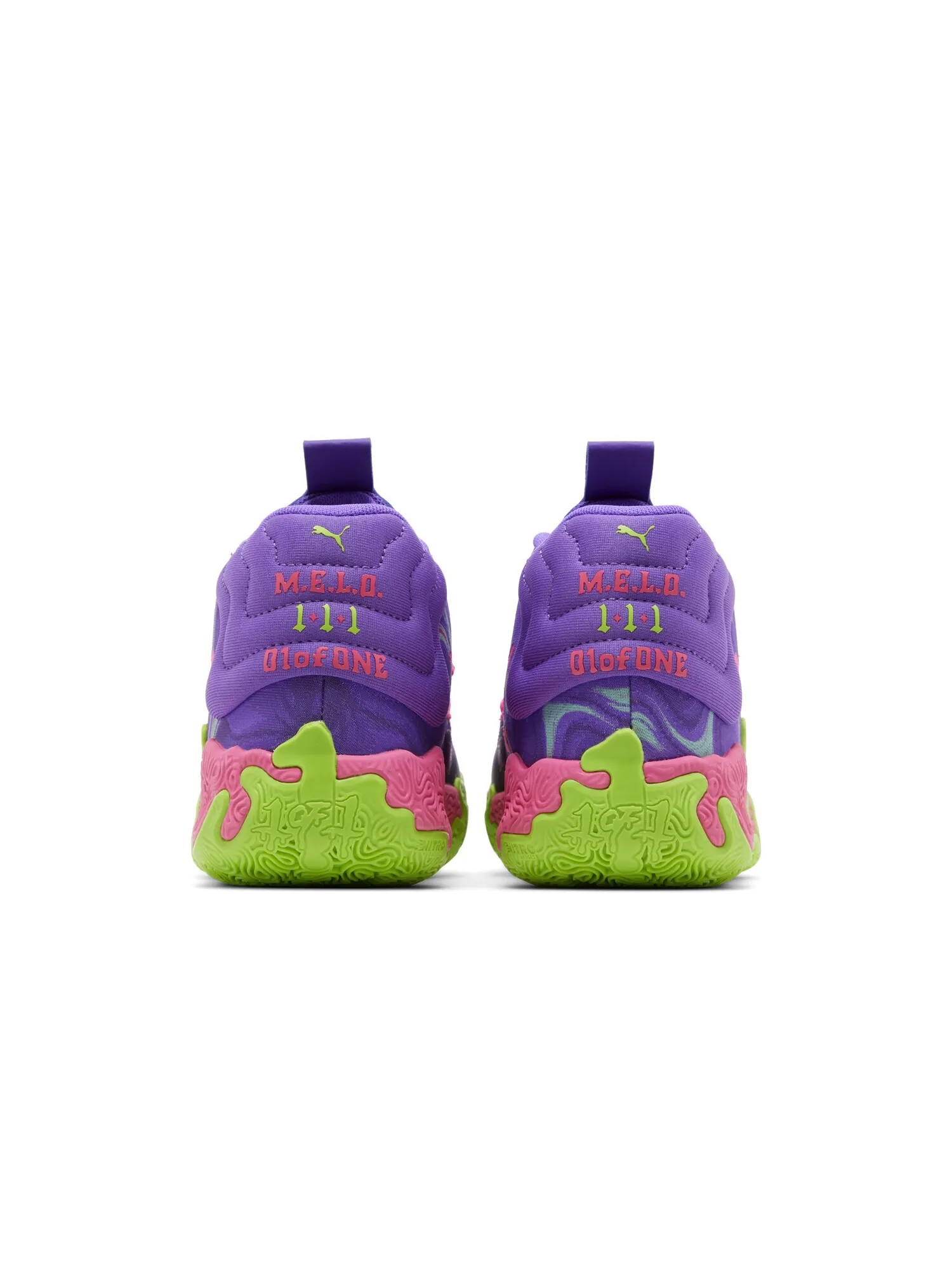 Кроссовки MB.03 Puma — изображение 6 из 8, фиолетовый/зеленый