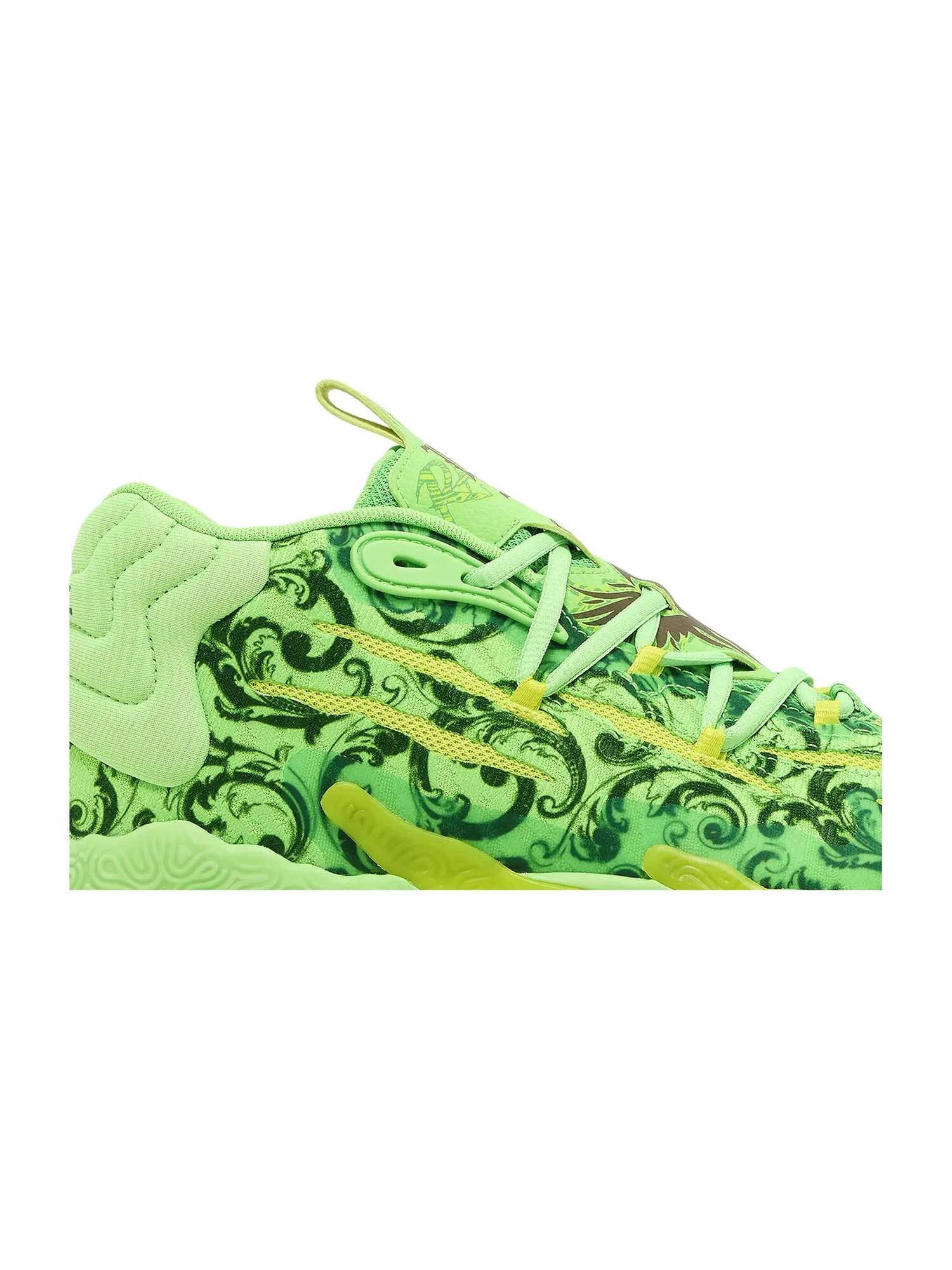 Кроссовки LaFrancé x MB.03 Puma — изображение 2 из 8, зеленый/зеленый/желтый