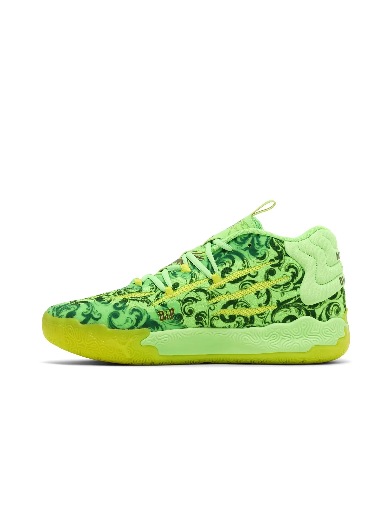 Кроссовки LaFrancé x MB.03 Puma — изображение 3 из 8, зеленый/зеленый/желтый