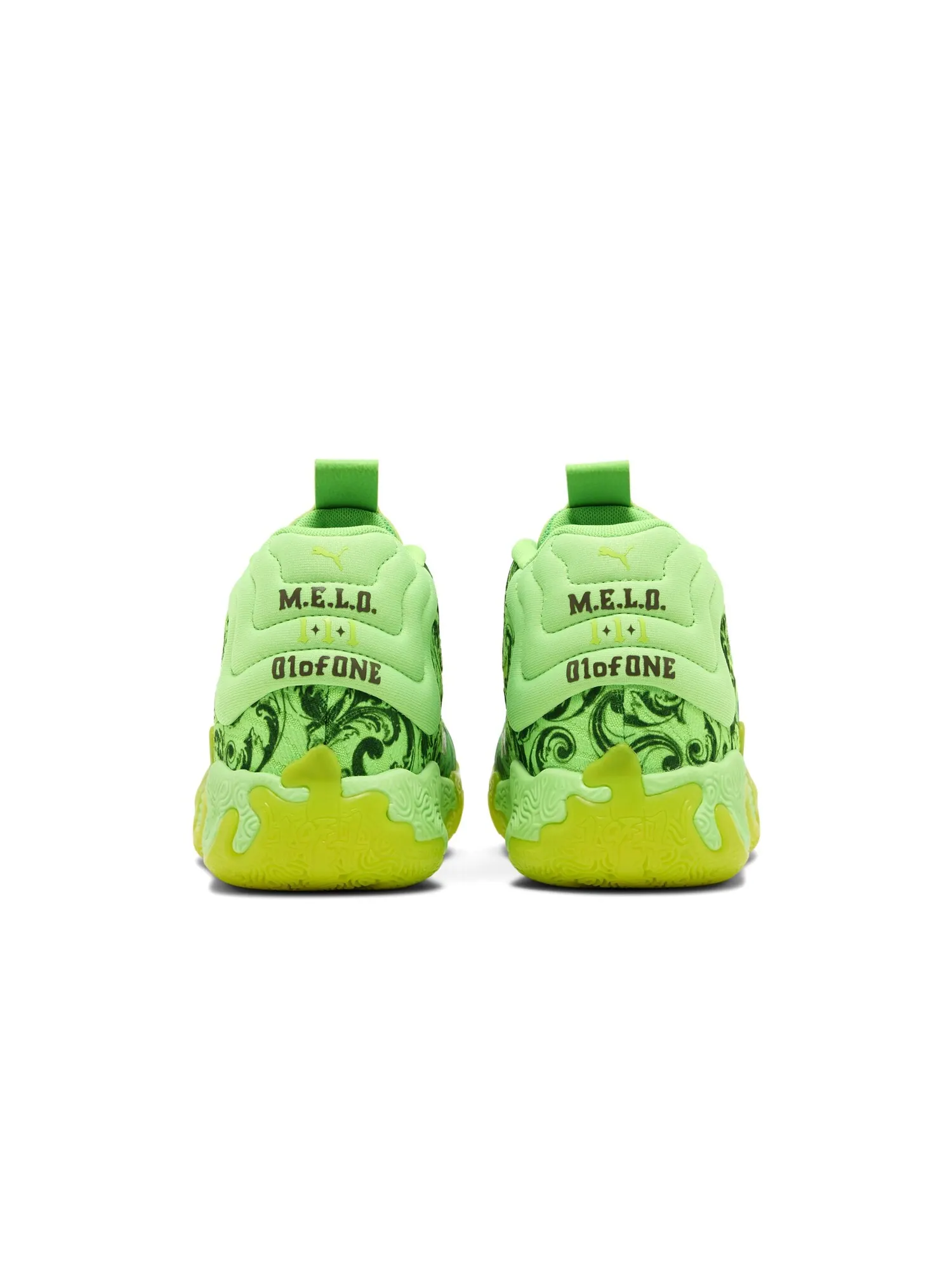 Кроссовки LaFrancé x MB.03 Puma — изображение 6 из 8, зеленый/зеленый/желтый