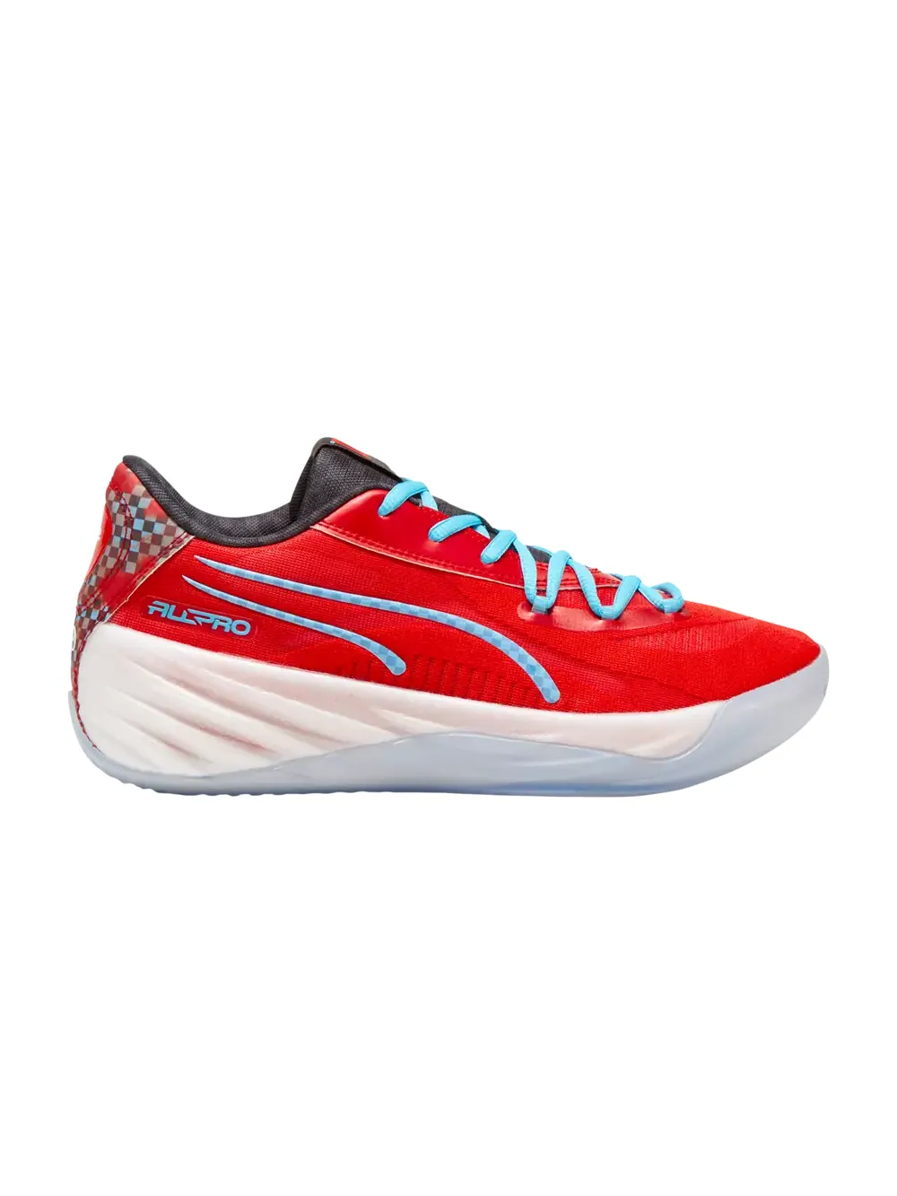 Кроссовки Scoot Henderson x All-Pro Nitro Puma — изображение 1 из 1, красный/яркий голубой