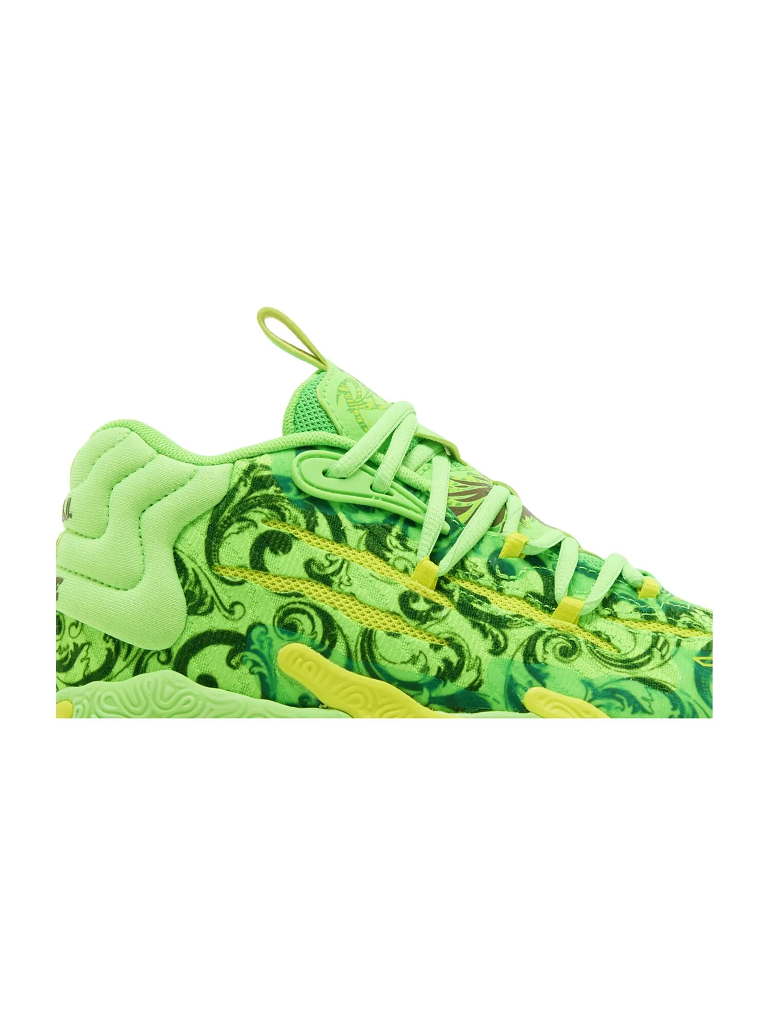 Кроссовки LaFrancé x MB.03 Jr Puma — изображение 2 из 8, зеленый/зеленый/желтый