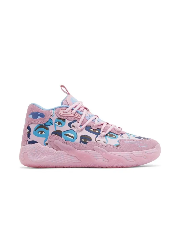 Кроссовки Puma KidSuper Studios x MB.03 — изображение 1 из 4, розовый