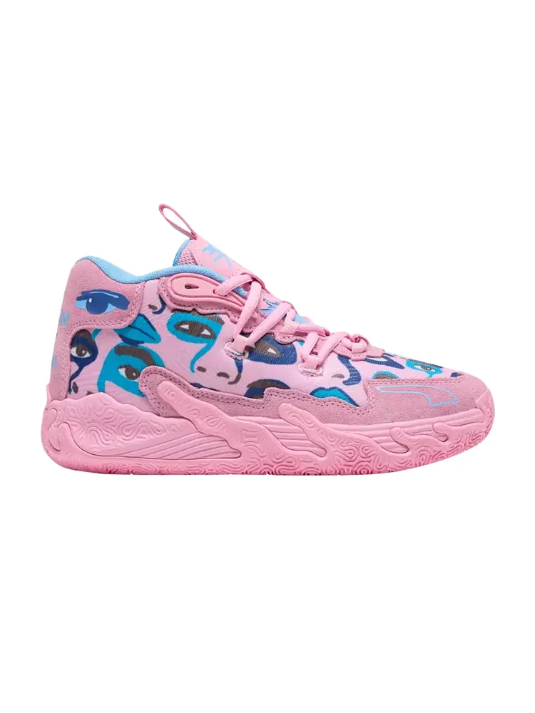 Кроссовки Puma KidSuper Studios x MB.03 Jr — изображение 1 из 1, розовый