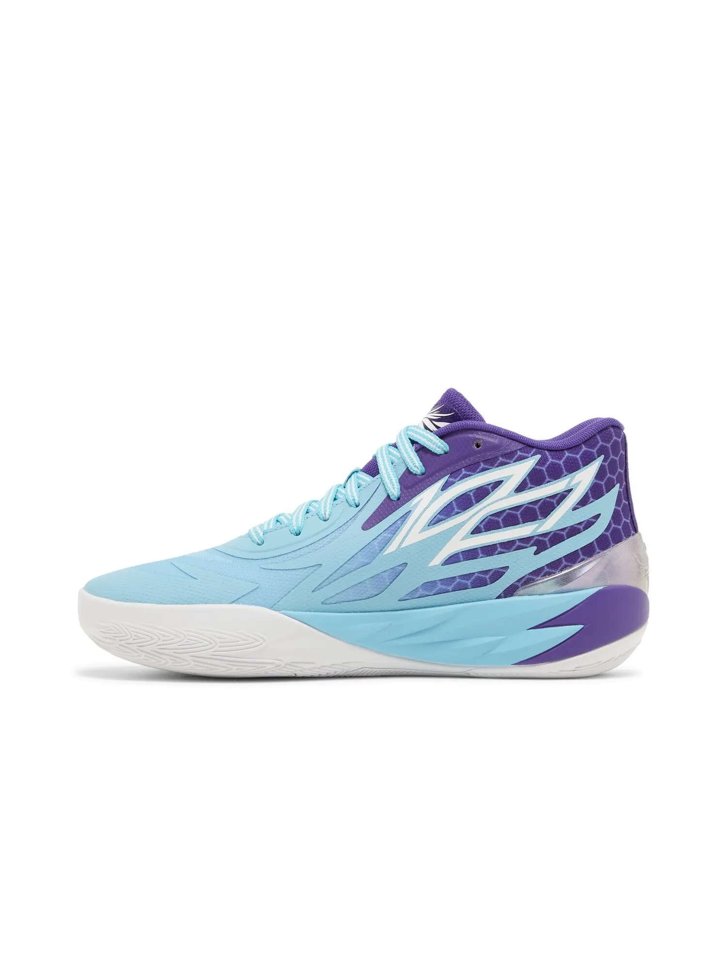 Кроссовки MB.02 Puma — изображение 3 из 8, фиолетовый/белый