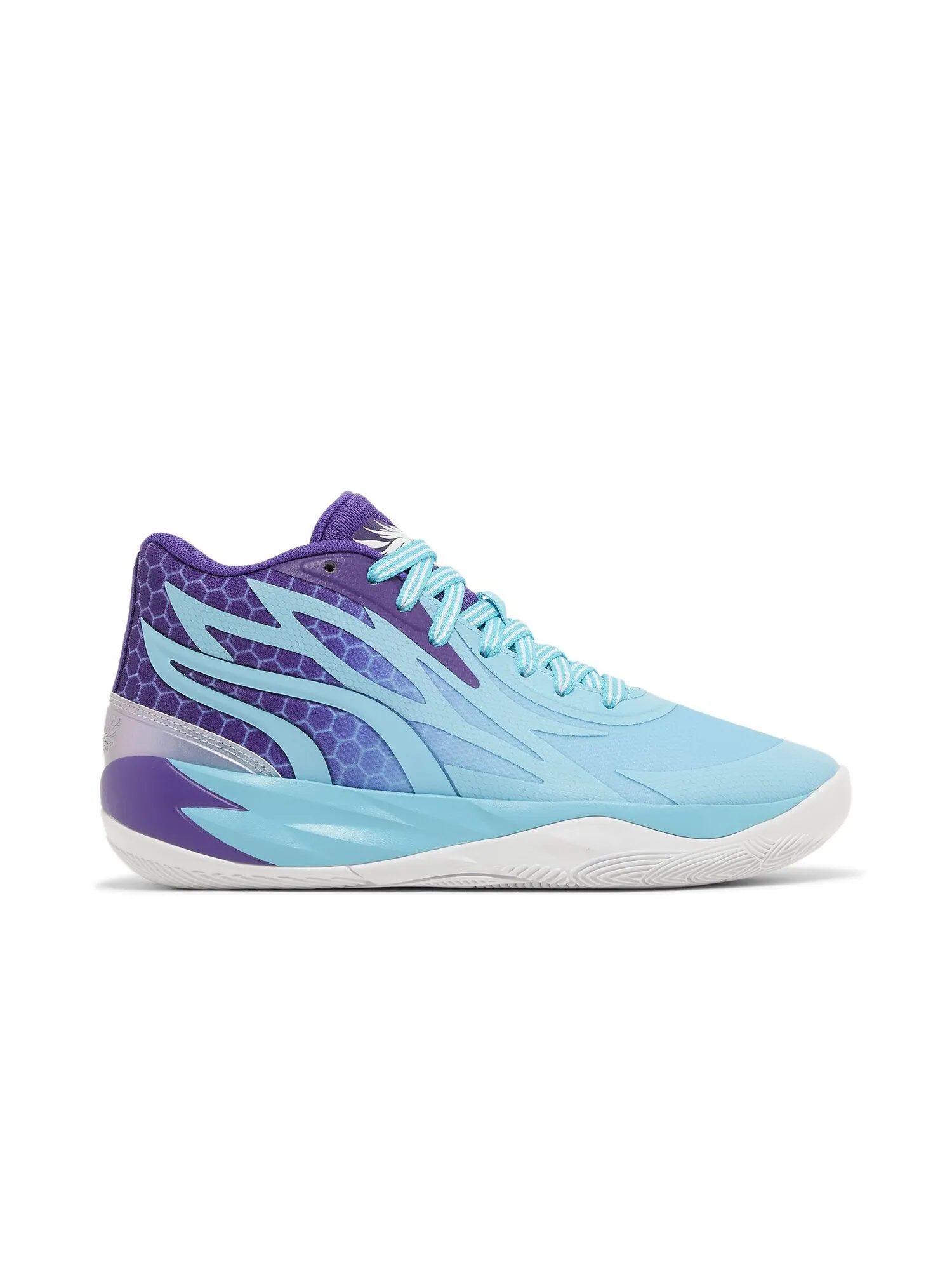 Кроссовки MB.02 Big Kid Puma — изображение 1 из 8, фиолетовый/белый