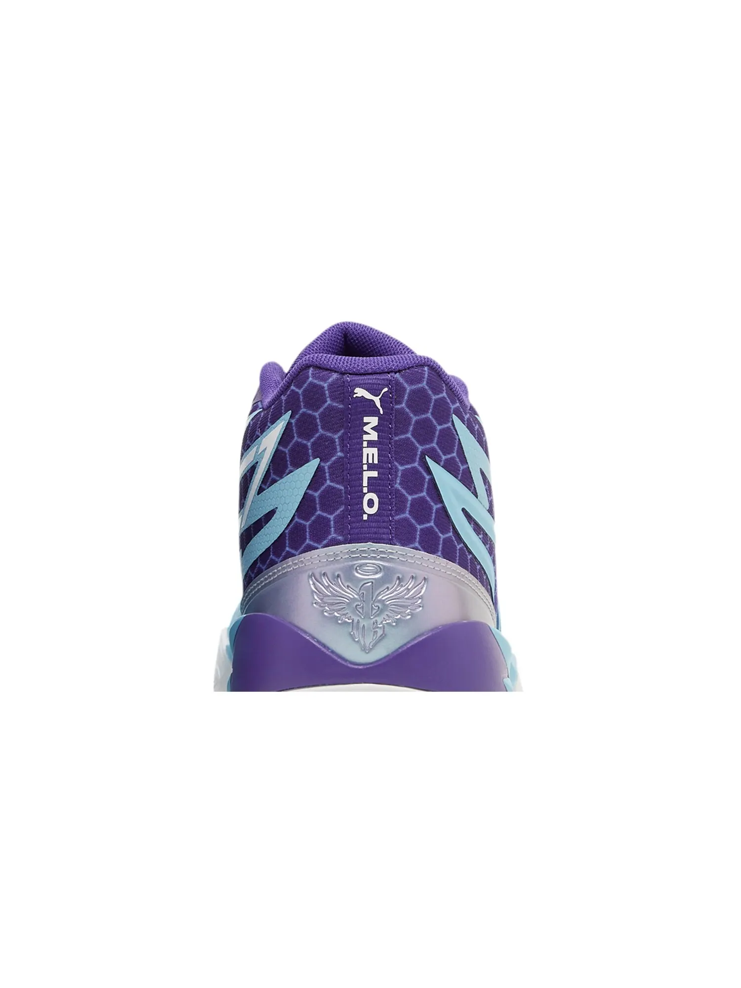 Кроссовки MB.02 Big Kid Puma — изображение 7 из 8, фиолетовый/белый