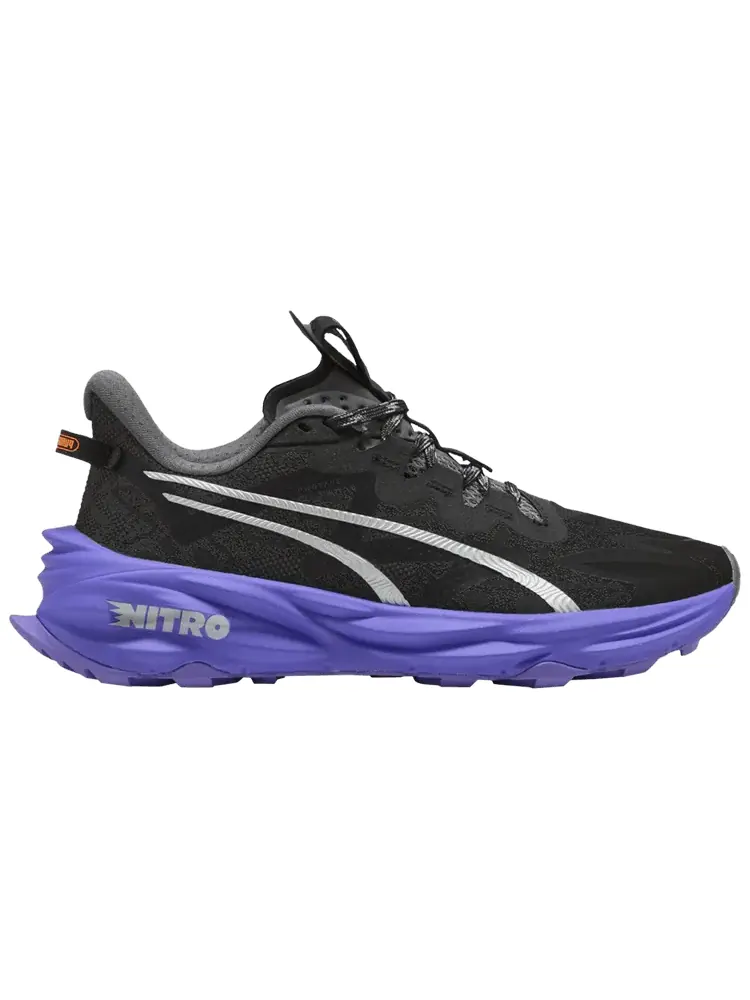 Кроссовки Puma Wmns Fast-Trac Nitro 3 'Seasons - Black Dark Amethyst' — изображение 1 из 1, черный