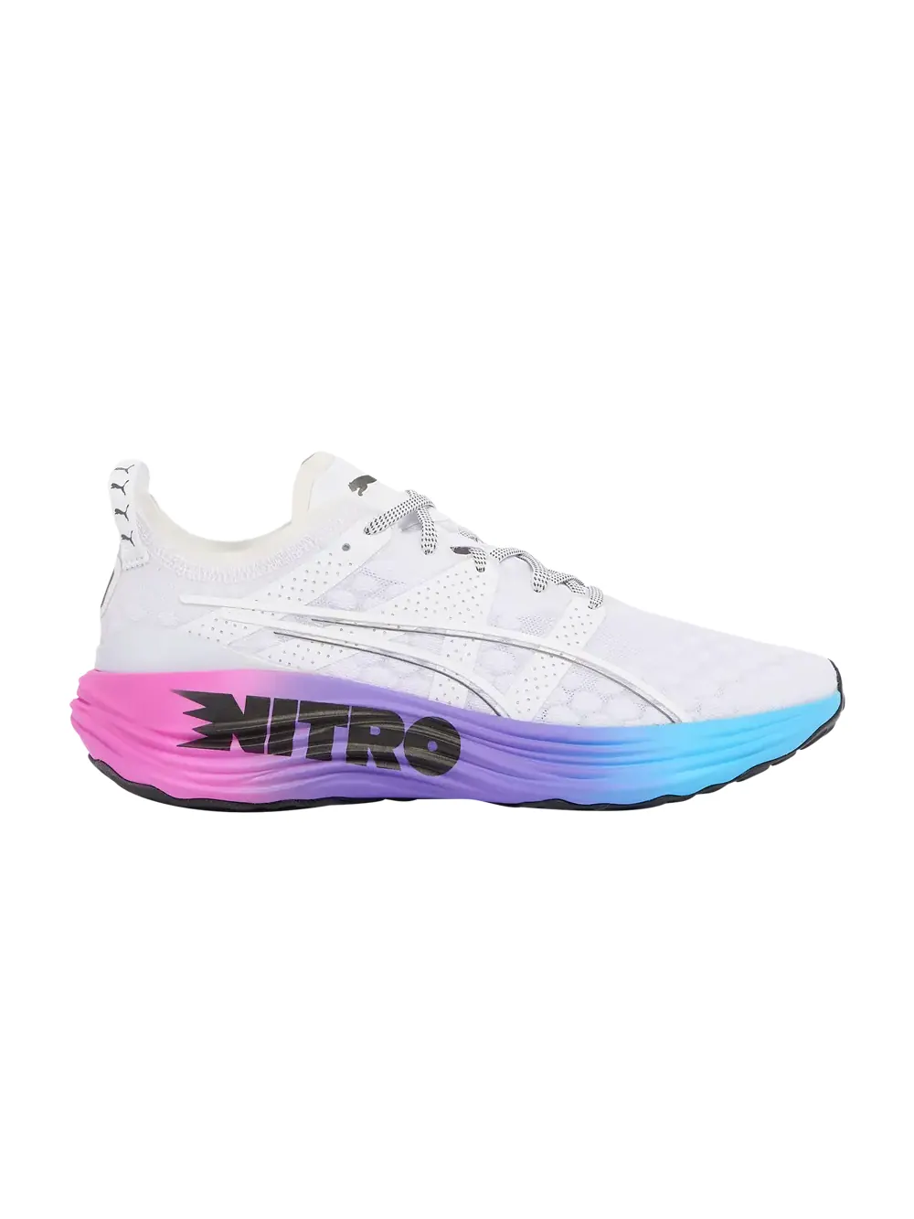 Кроссовки ForeverRun Nitro Puma — изображение 1 из 1, белый/синий