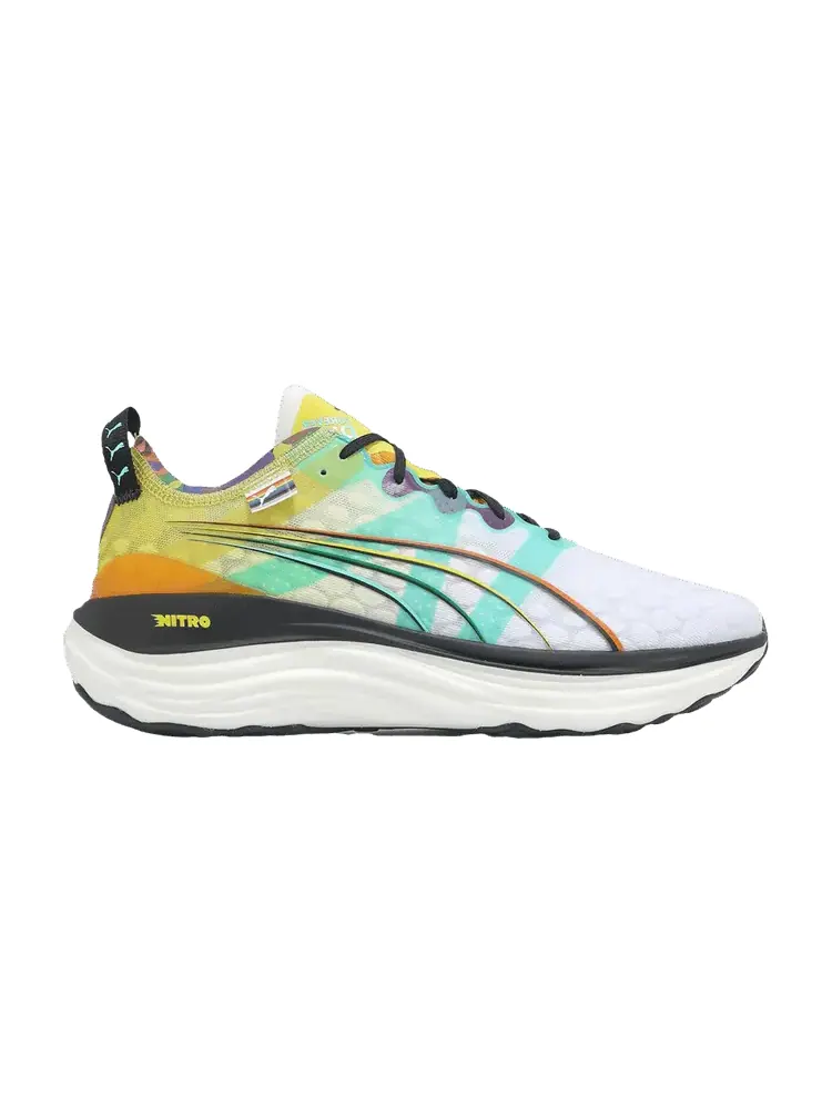 Кроссовки Puma ForeverRun Nitro LM — изображение 1 из 1, белый желтый