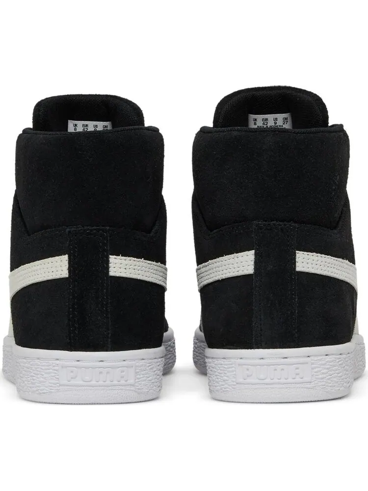 Кроссовки Puma Suede Mid 21 Black — изображение 6 из 8, черный