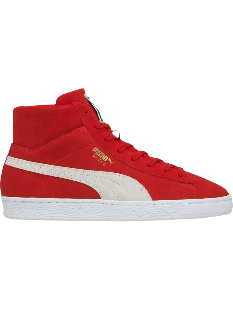 Кроссовки Puma Suede Mid 21 High Risk Red — изображение 1 из 1, красный