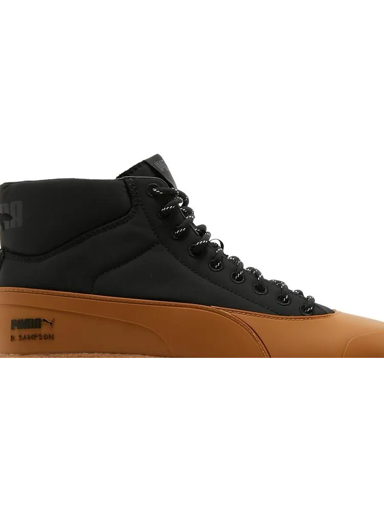 Кроссовки Puma Maison Kitsune x Ralph Sampson 70 Mid Black Gum — изображение 2 из 8, черный