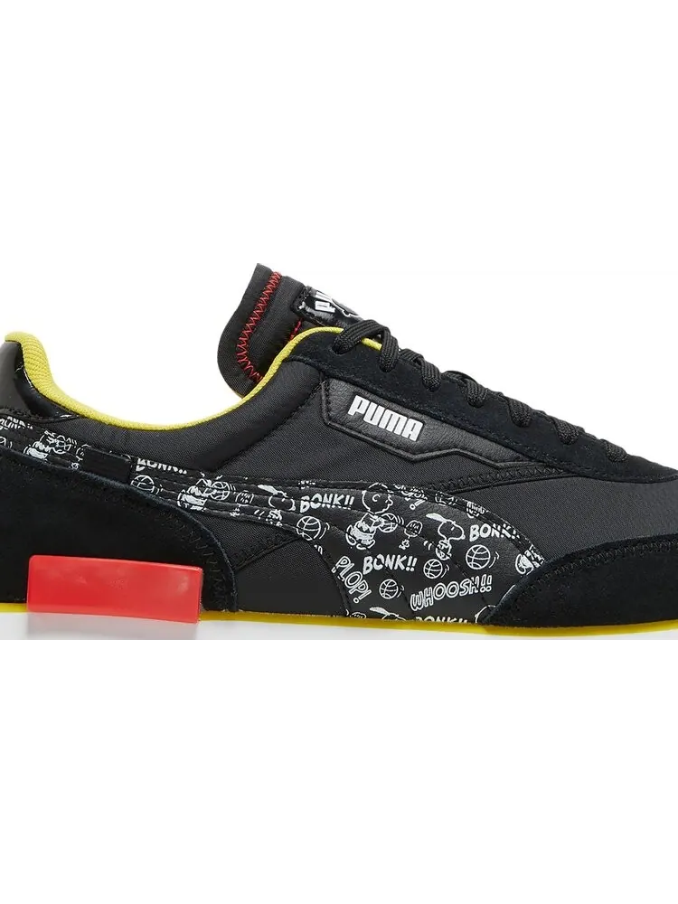 Кроссовки Puma Peanuts x Future Rider Comic Strips — изображение 2 из 8, черный