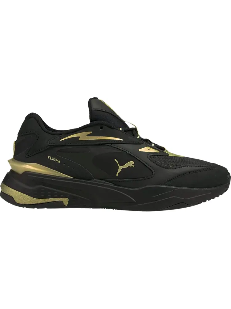 Кроссовки Puma RS-Fast Metal v2 Black Team Gold — изображение 1 из 1, черный