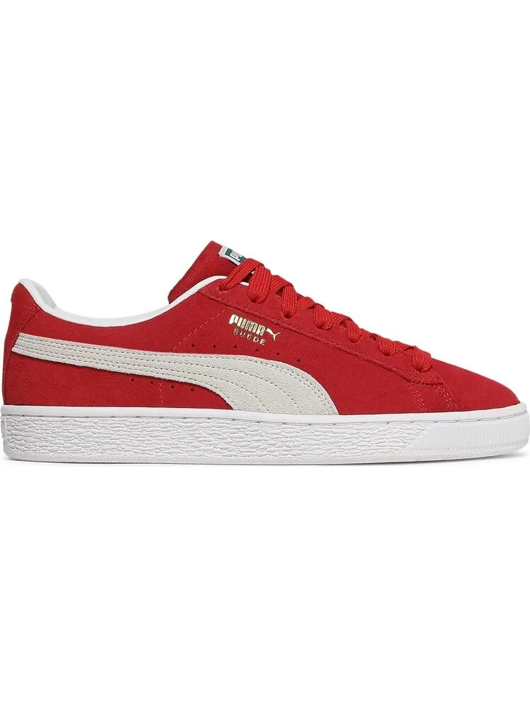 Кроссовки Puma Suede Classic 21 Jr High Risk Red — изображение 1 из 8, красный