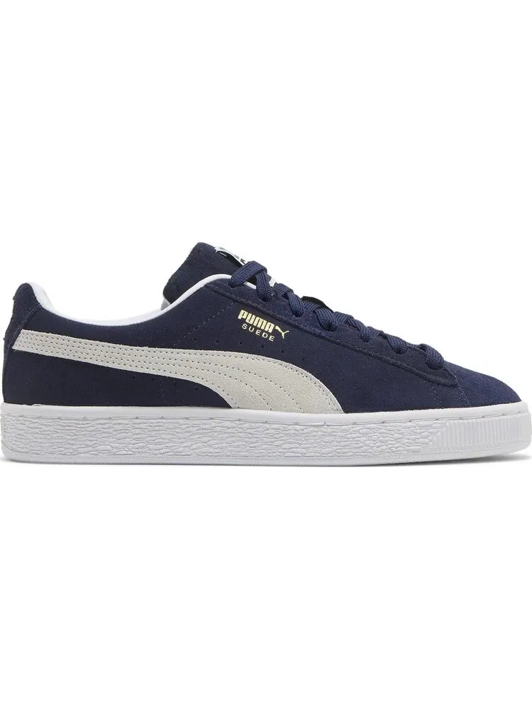 Кроссовки Puma Suede Classic 21 Jr Peacoat — изображение 1 из 8, синий