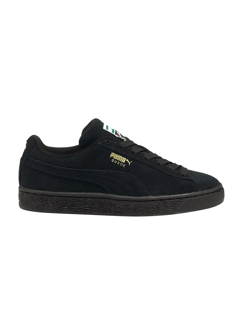 Кроссовки Suede Classic 21 Jr Puma — изображение 1 из 1, черный/черный