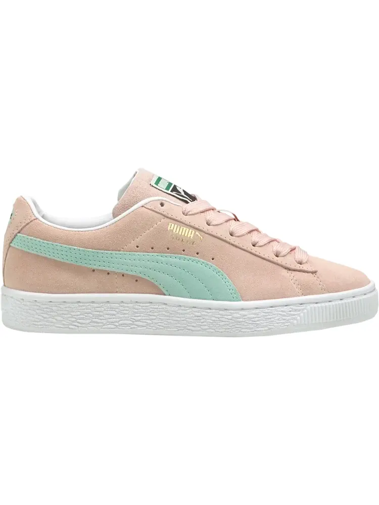 Кроссовки Puma Suede Classic 21 Jr Lotus Eggshell Blue — изображение 1 из 1, розовый