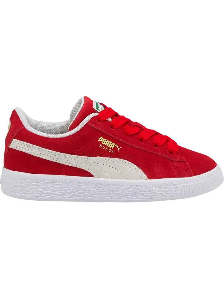 Кроссовки Puma Suede Classic 21 Jr High Risk Red — изображение 1 из 1, красный