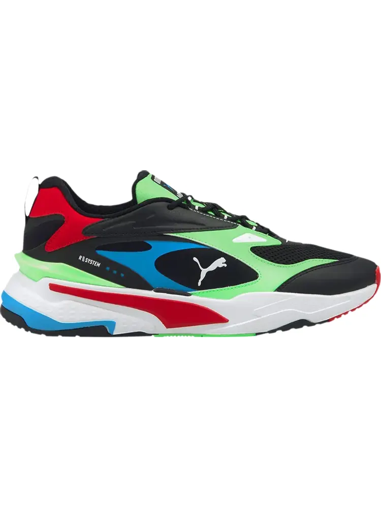 Кроссовки Puma RS-Fast Black Elektro Green — изображение 1 из 1, черный