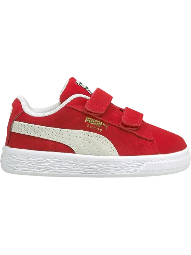 Кроссовки Puma Suede Classic 21 AC Infant High Risk Red White — изображение 1 из 1, красный