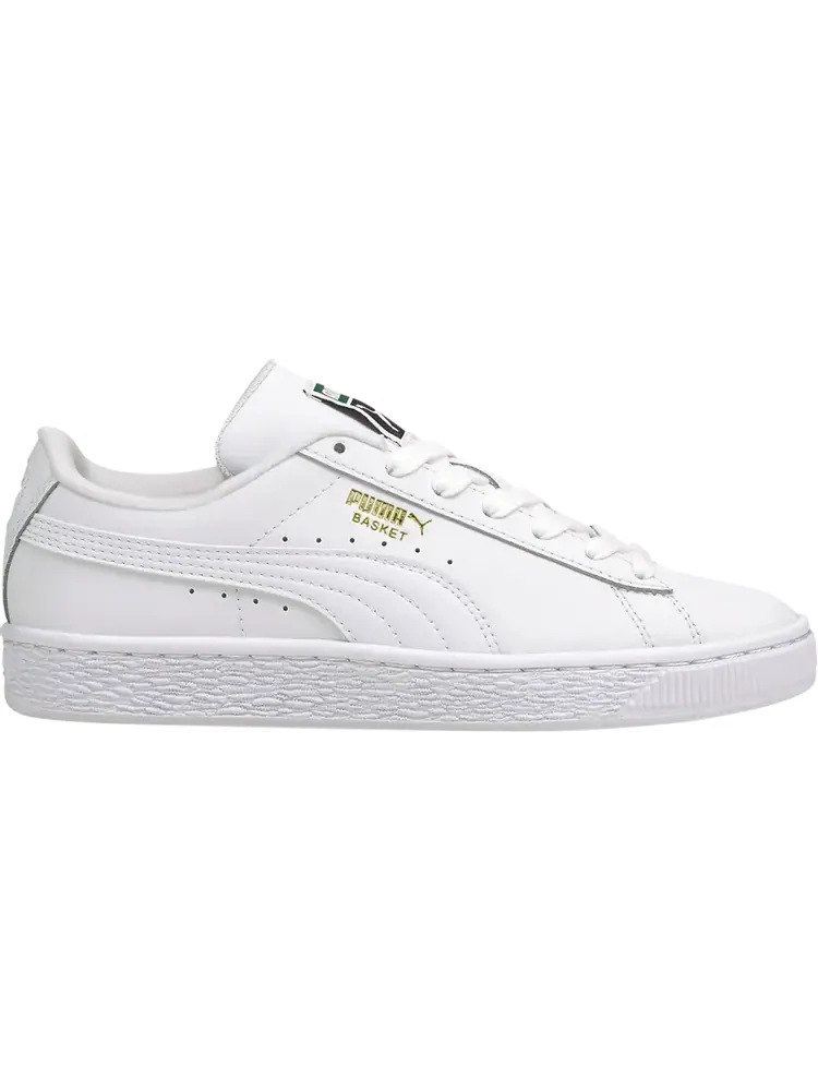 Кроссовки Puma Basket Classic 21 Jr Triple White — изображение 1 из 1, белый