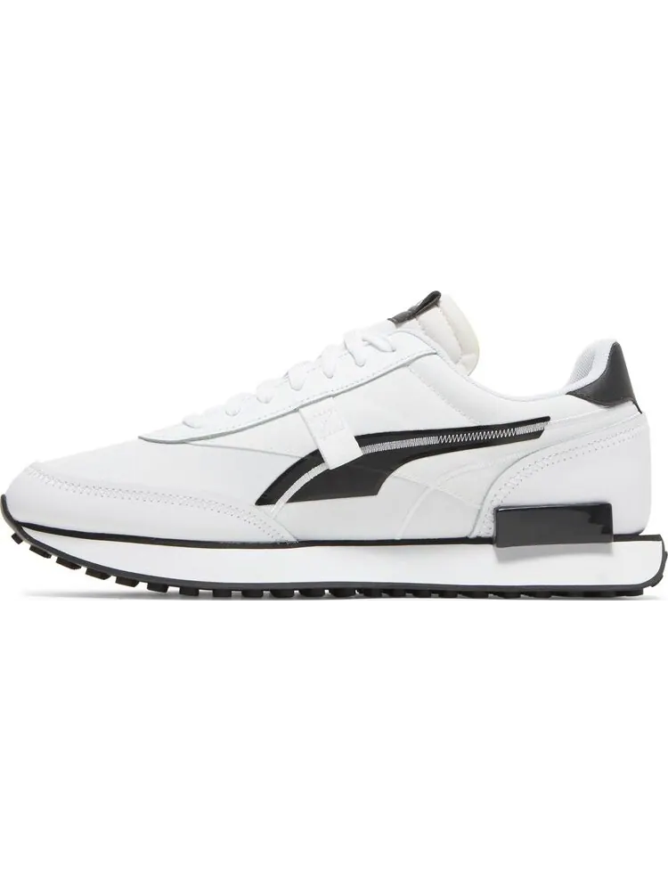 Кроссовки Puma Future Rider Twofold White Black — изображение 3 из 8, белый