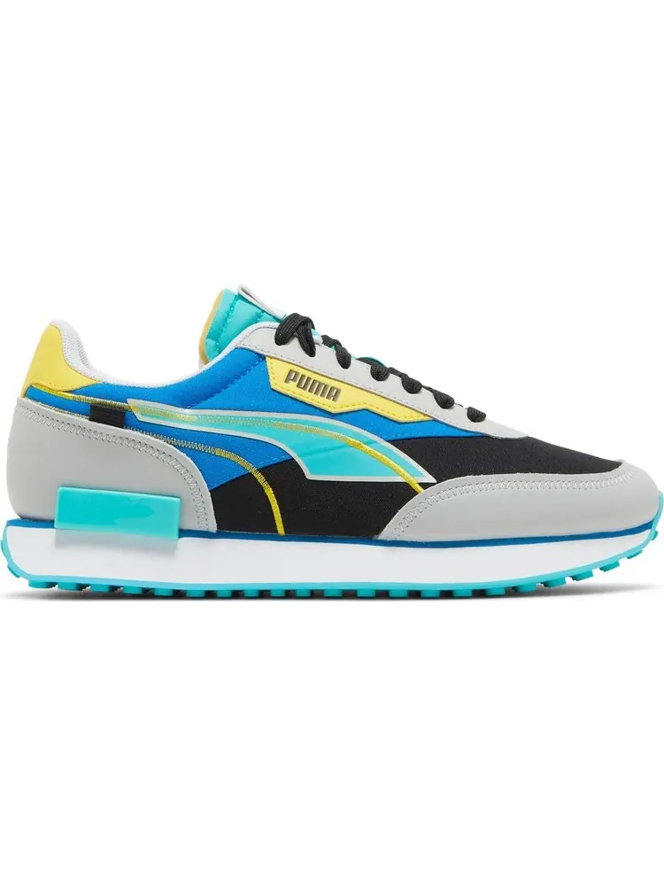 Кроссовки Puma Future Rider Twofold Grey Violet Future Blue — изображение 1 из 8, синий