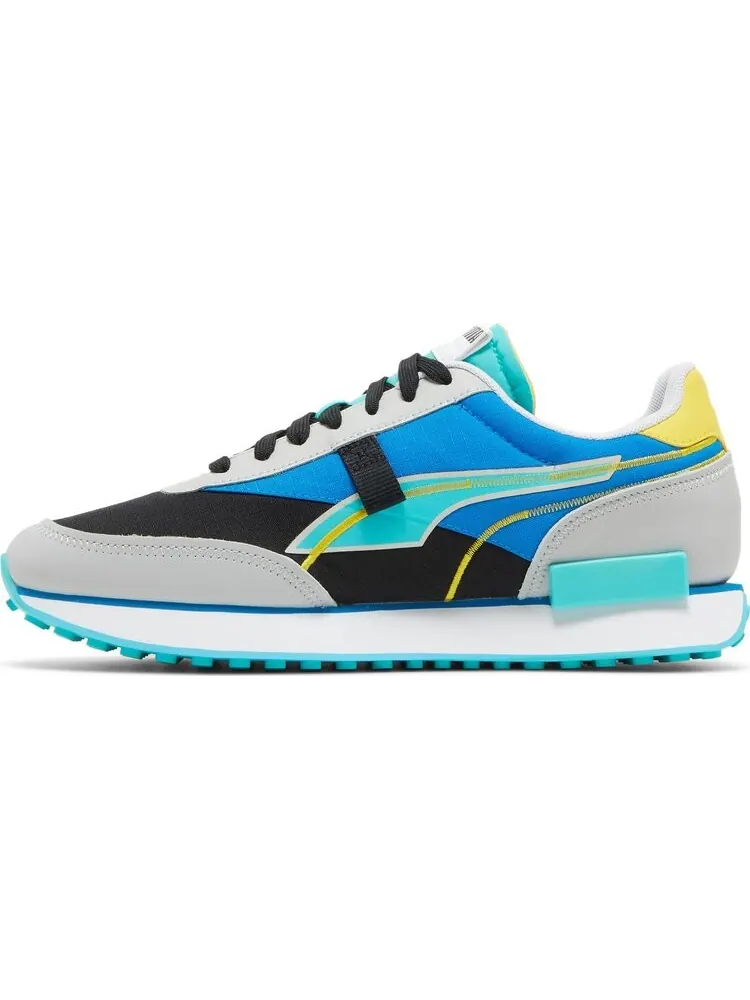 Кроссовки Puma Future Rider Twofold Grey Violet Future Blue — изображение 3 из 8, синий