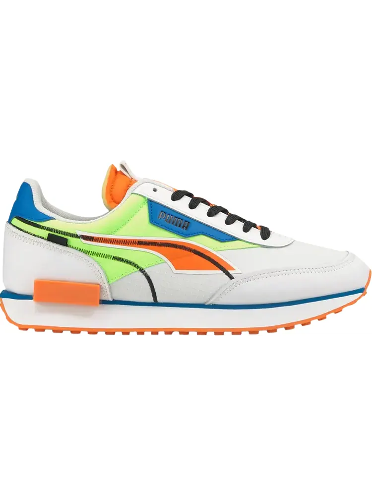 Кроссовки Puma Future Rider Twofold White Green Glare — изображение 1 из 1, белый