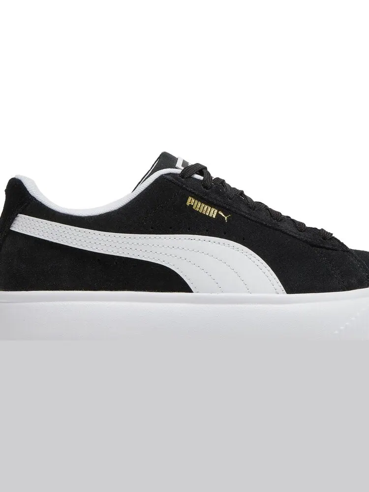 Кроссовки Puma Wmns Suede Mayu Black White — изображение 2 из 8, черный