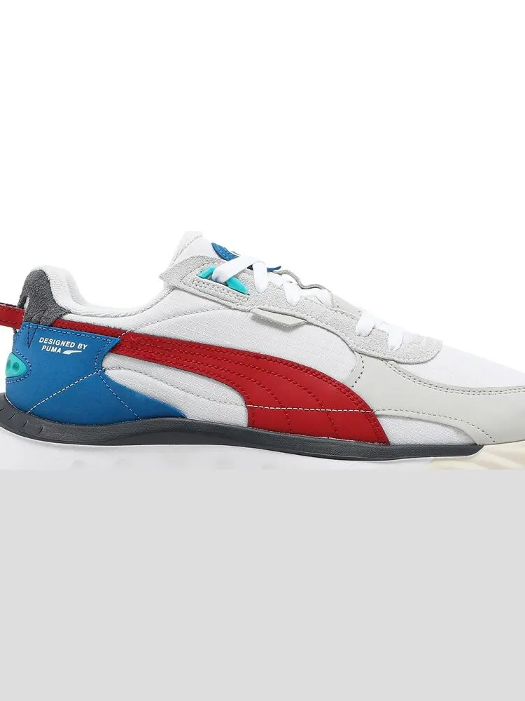 Кроссовки Puma Wild Rider Layers - White Urban Red — изображение 2 из 8, белый