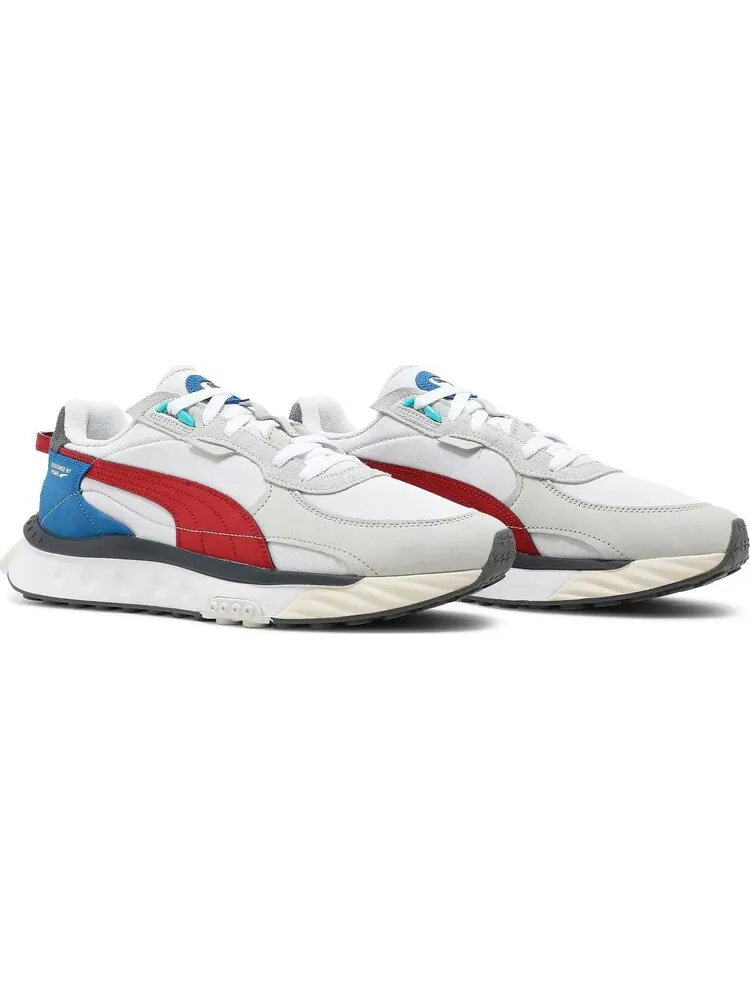 Кроссовки Puma Wild Rider Layers - White Urban Red — изображение 8 из 8, белый