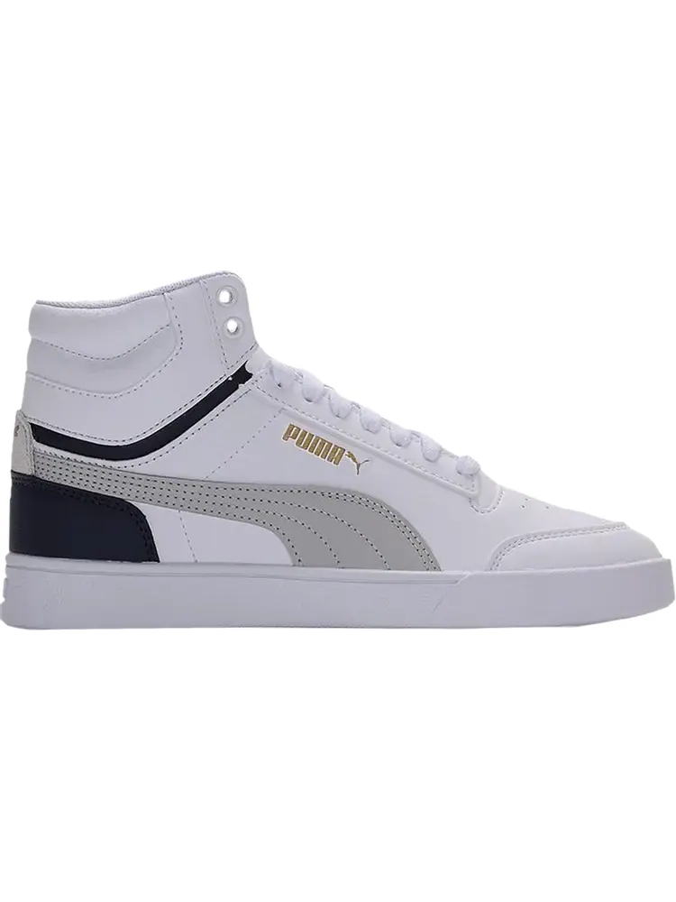 Кроссовки Puma Shuffle Mid White Grey Peacoat — изображение 1 из 1, белый