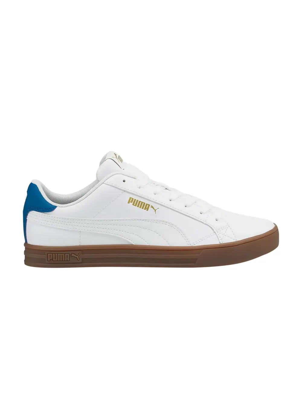 Кроссовки Smash Vulc V3 Lo Puma — изображение 1 из 1, белый/белый/синий