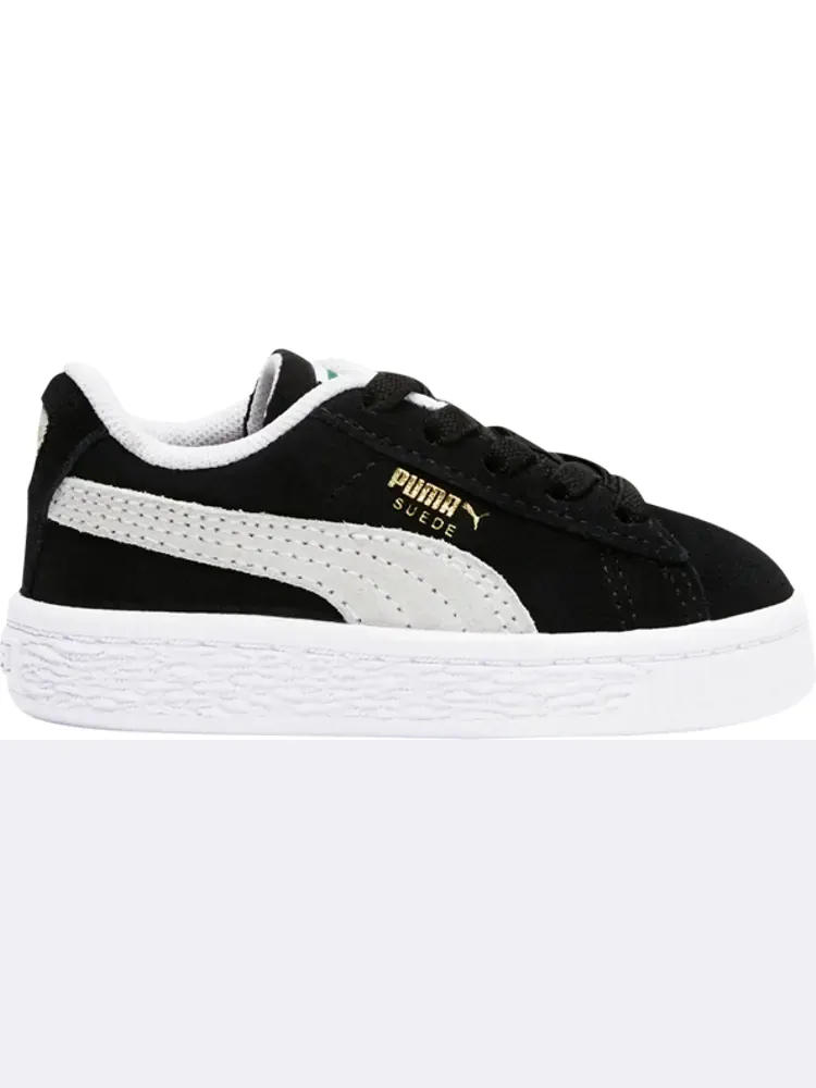 Кроссовки Puma Suede Classic 21 Infant Black White — изображение 1 из 1, черный