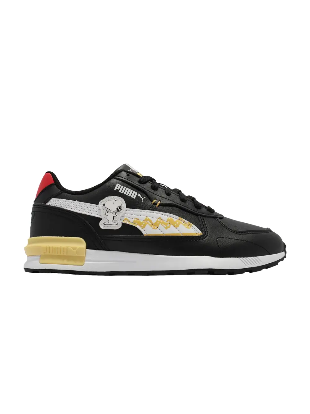 Кроссовки Peanuts x Graviton Big Kid Puma — изображение 1 из 1, черный/белый
