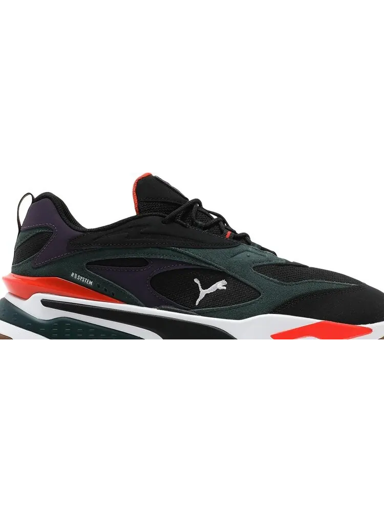 Кроссовки Puma RS-Fast Buck Black Green Gables — изображение 2 из 8, черный