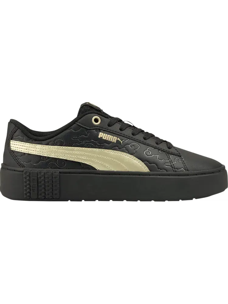 Кроссовки Puma Smash Platform V2 Celestial - Black Team Gold — изображение 1 из 1, черный