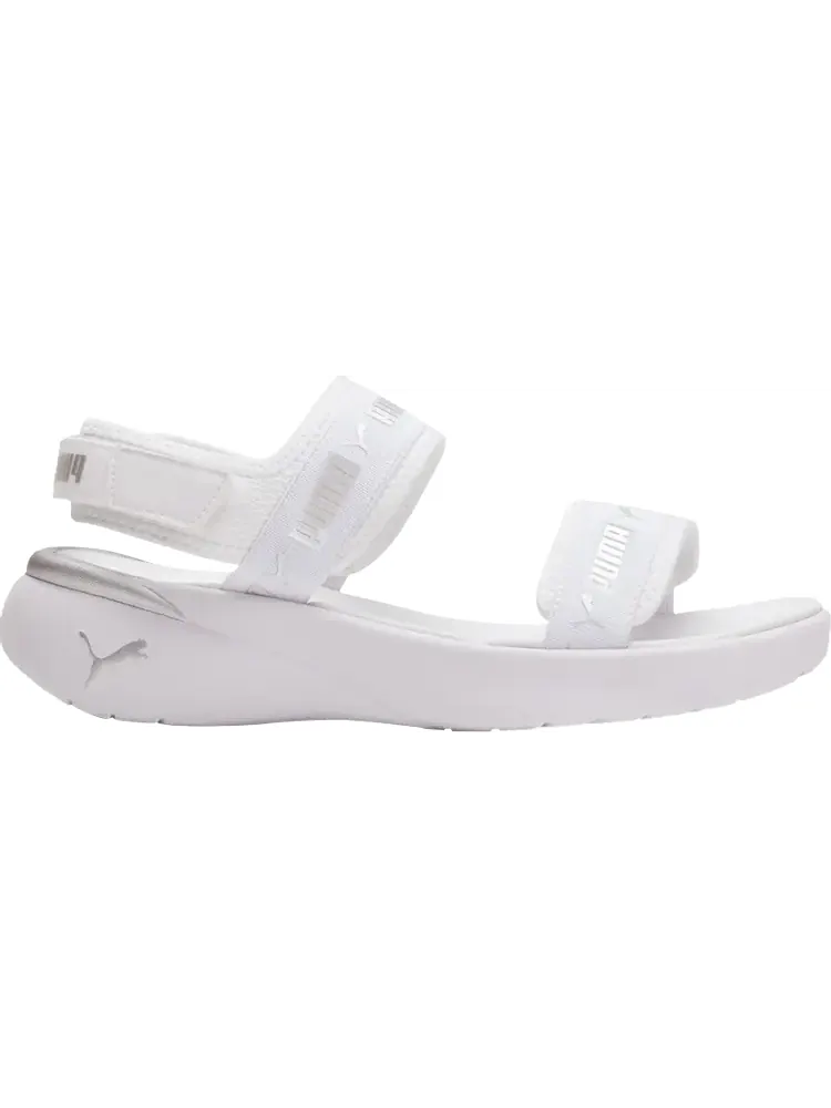 Сандалии Puma Wmns Sportie Sandal White Metallic Silver — изображение 1 из 1, белый