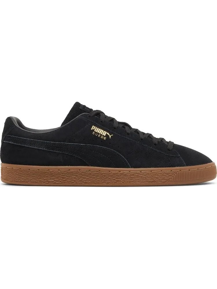 Кроссовки Puma Suede Black Gum — изображение 1 из 8, черный