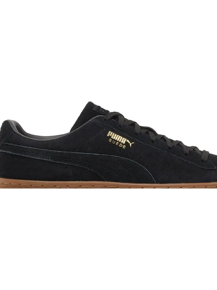 Кроссовки Puma Suede Black Gum — изображение 2 из 8, черный