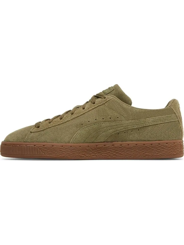 Кроссовки Puma Suede Burnt Olive Gum — изображение 3 из 8, зеленый