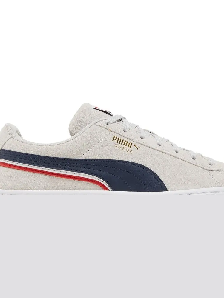 Кроссовки Puma Suede Triplex - Grey Violet New Navy — изображение 2 из 8, серый