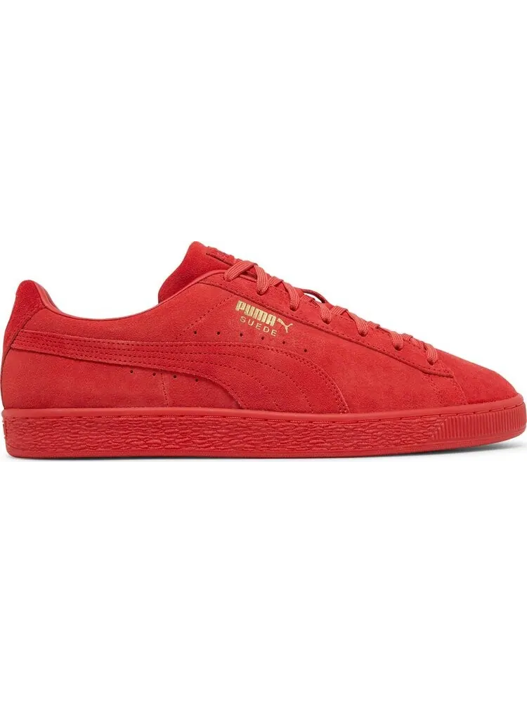 Кроссовки Puma Suede Mono 21 High Risk Red — изображение 1 из 8, красный