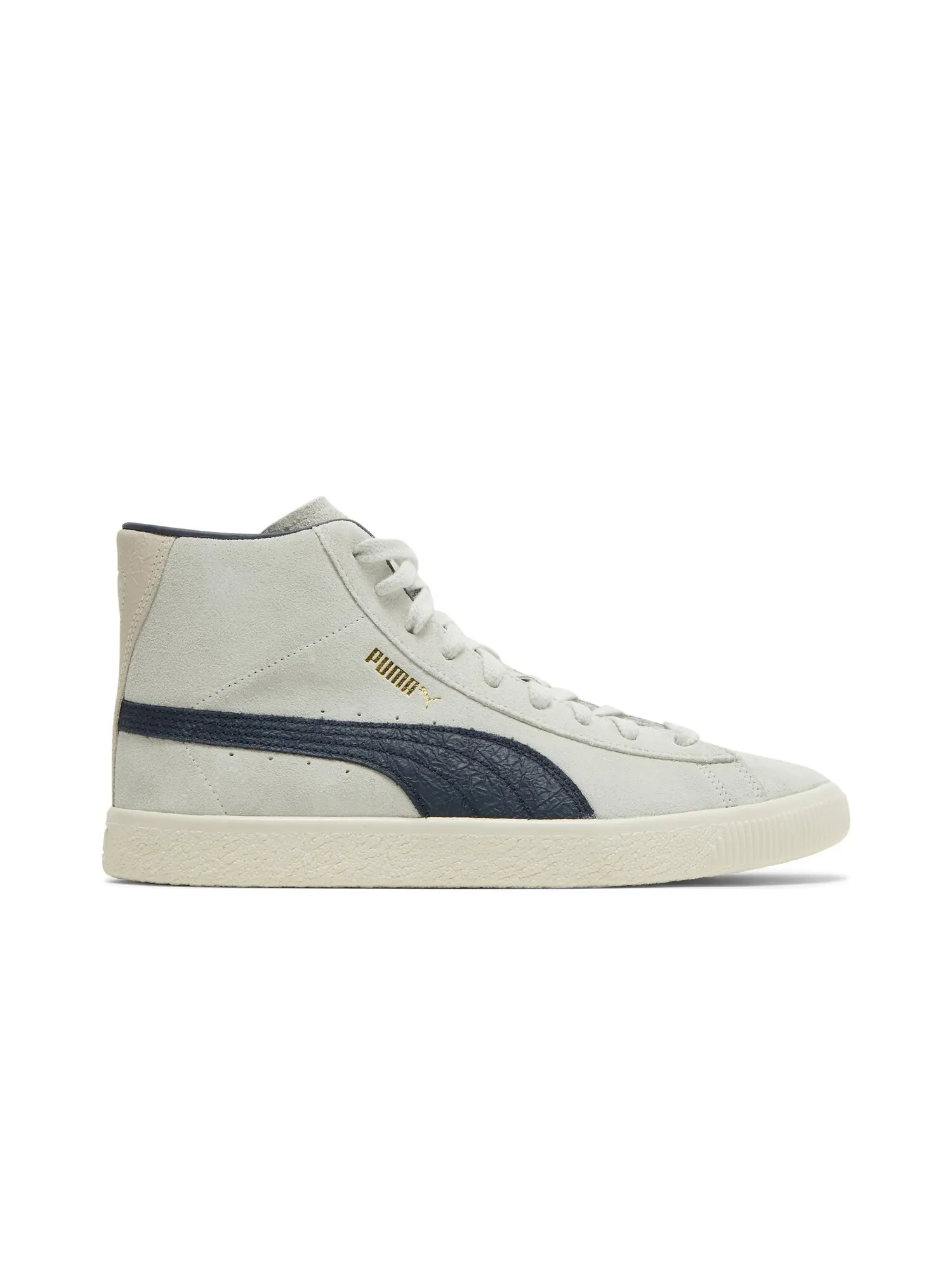 Кроссовки Suede Mid Vintage Puma — изображение 1 из 8, белый/темно-синий
