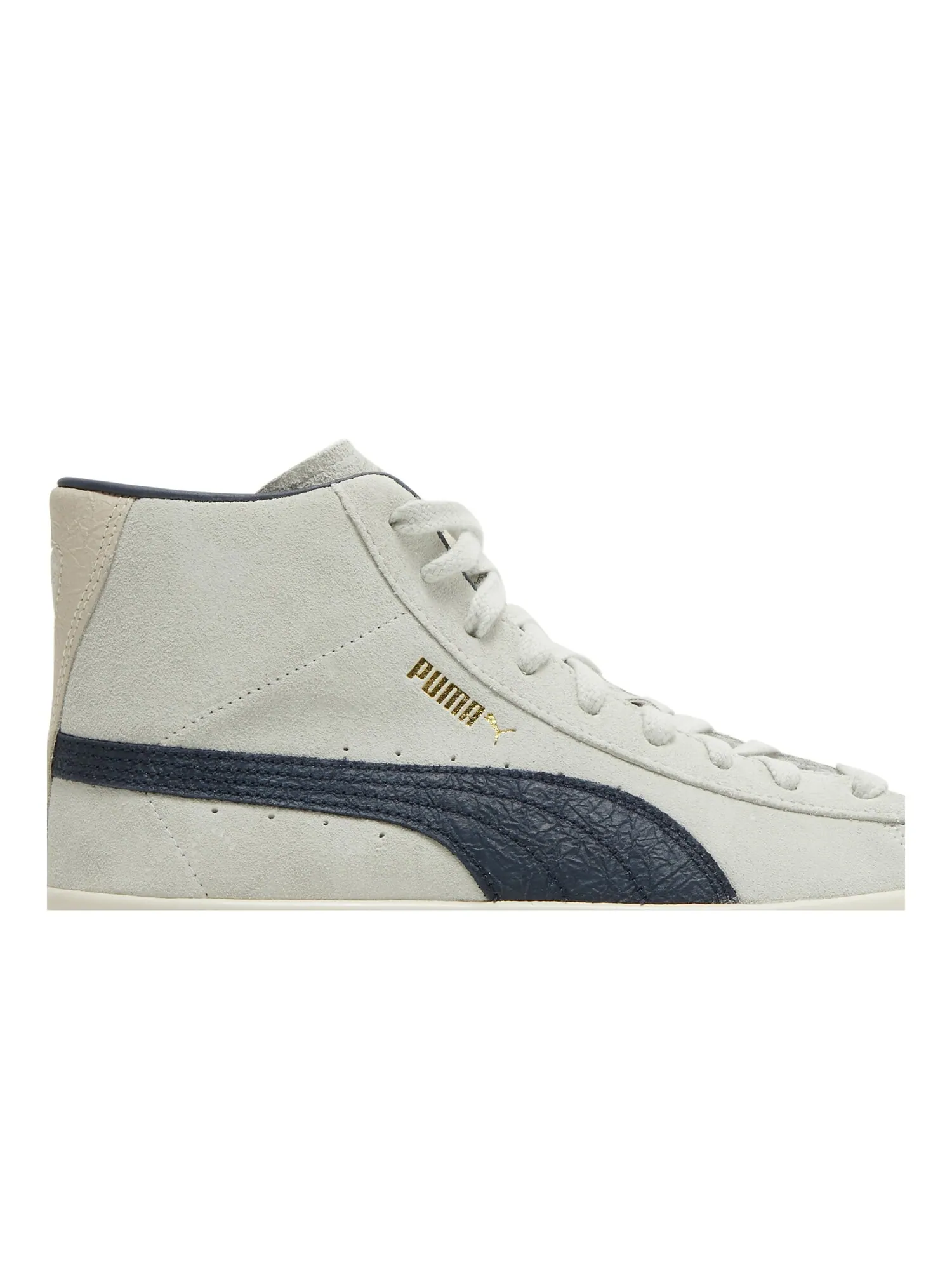 Кроссовки Suede Mid Vintage Puma — изображение 2 из 8, белый/темно-синий
