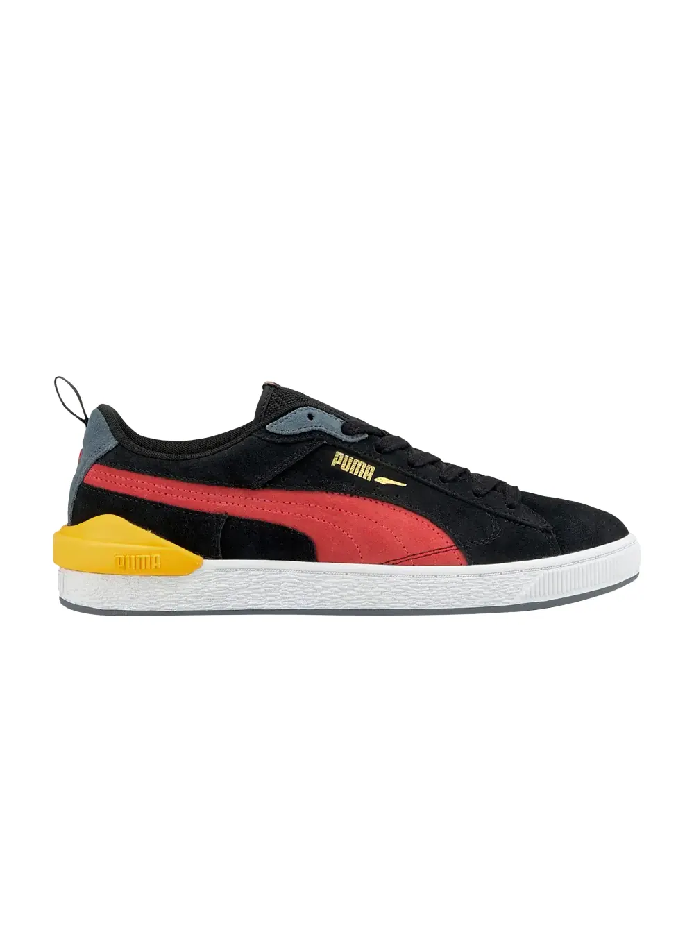 Кроссовки Suede Bloc Puma — изображение 1 из 1, черный/розовый