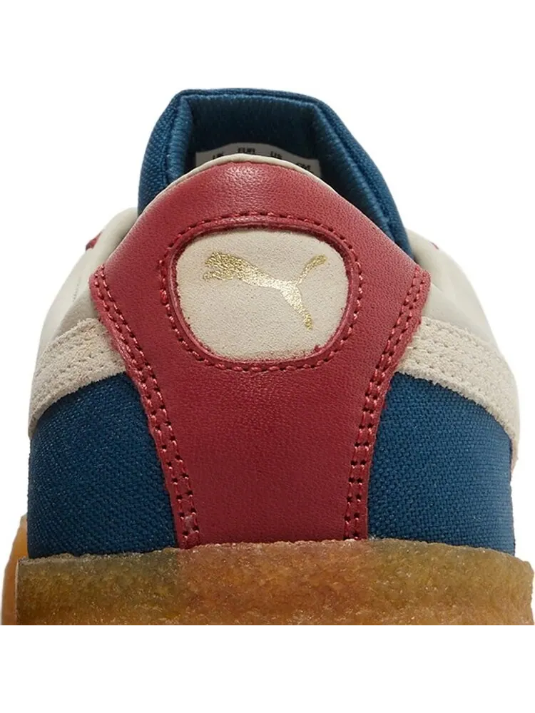 Кроссовки Puma Suede Crepe Patch - Peyote Blue Red — изображение 7 из 8, бежевый